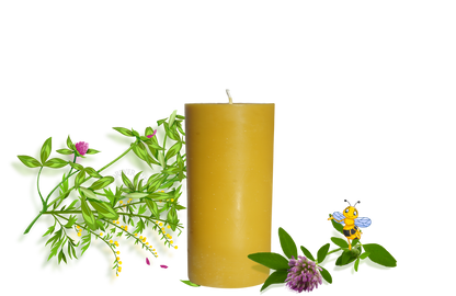 Beeswax Pillar Candle