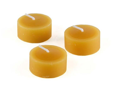 Beeswax Tealight Candles - 16-pack